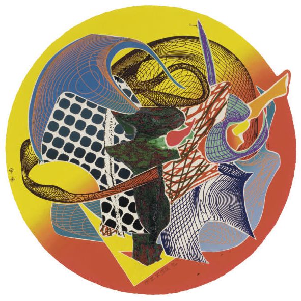 Frank Stella — Кальногор, из воображаемых мест II