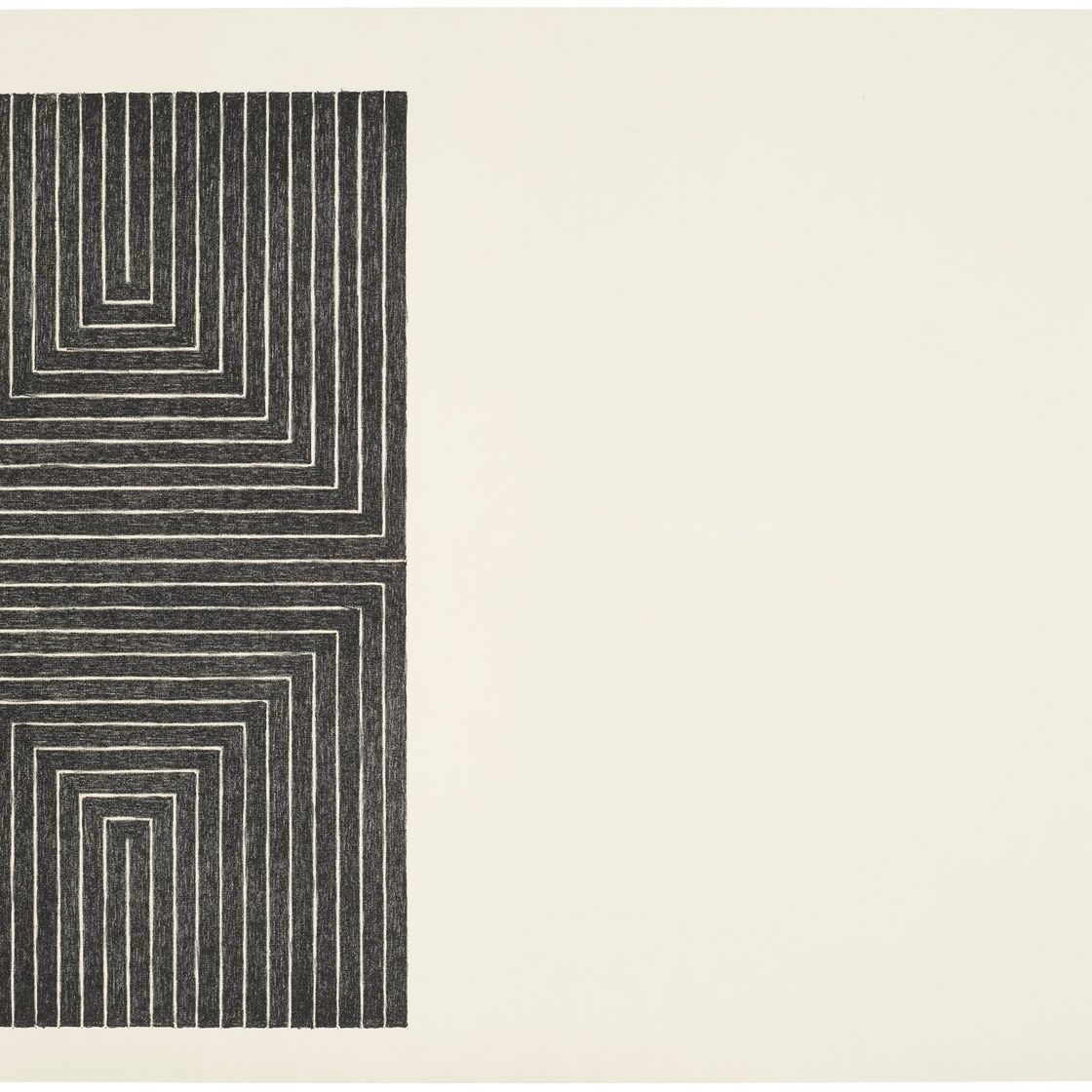 Frank Stella — Замок Арундел, из Первой черной серии