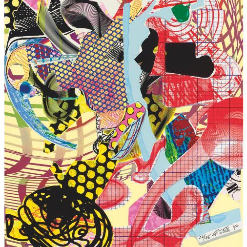 Frank Stella — Coxuria, из портфолио Geldzahler