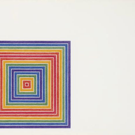 Frank Stella — Большой Каир, из разноцветных квадратов (Axsom 81)
