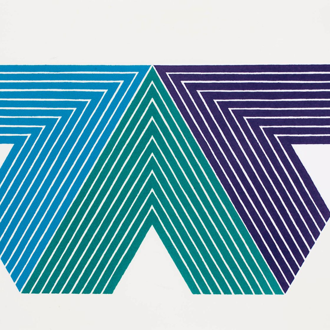 Frank Stella — Черная гадюка из серии V (Axsom 24; Gemini 78)