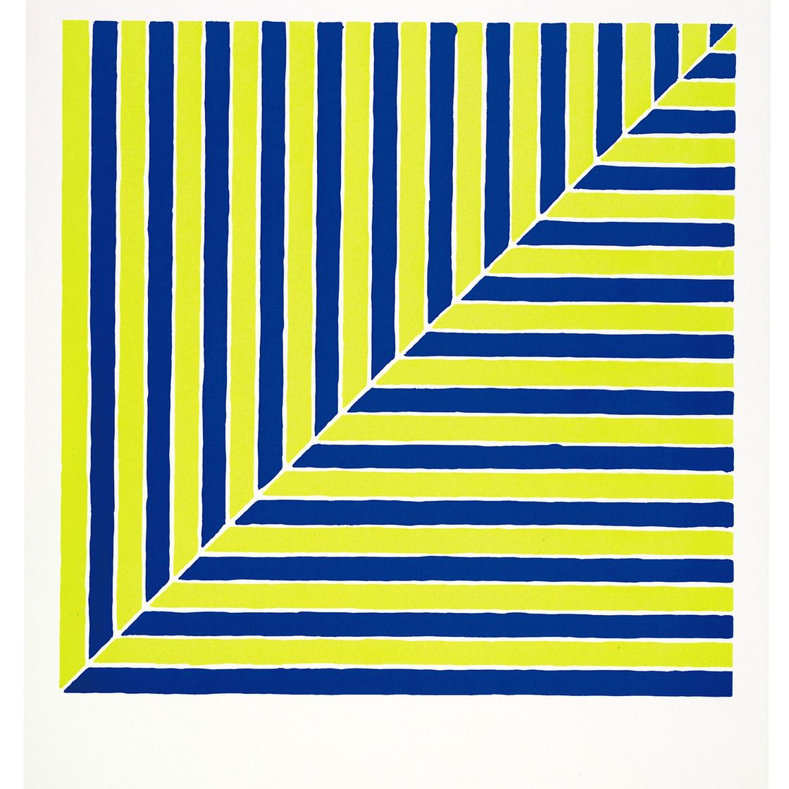Frank Stella — Без названия (Рабат), из десяти работ десяти художников