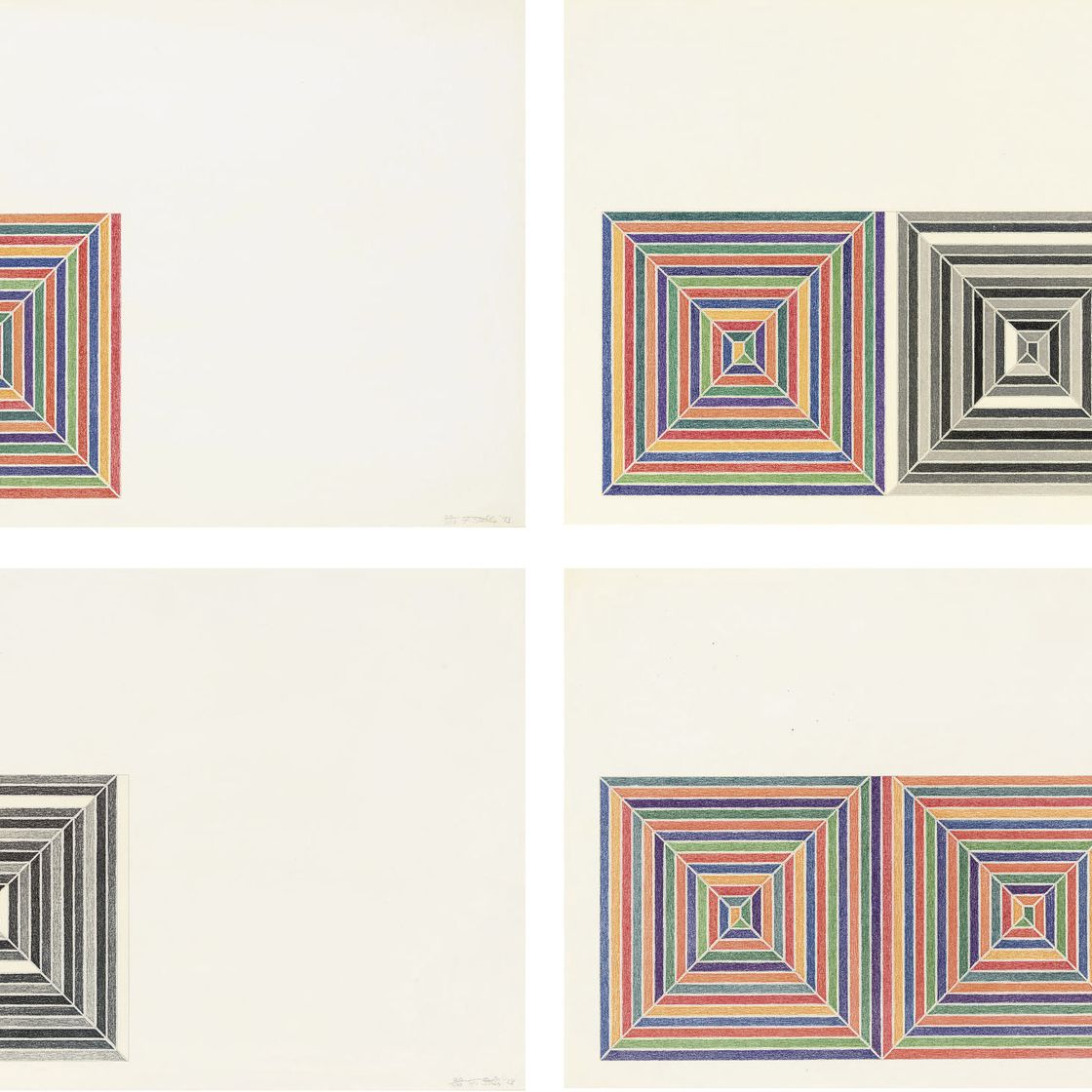 Frank Stella — Дилемма Джаспера (Акссом 82-85)