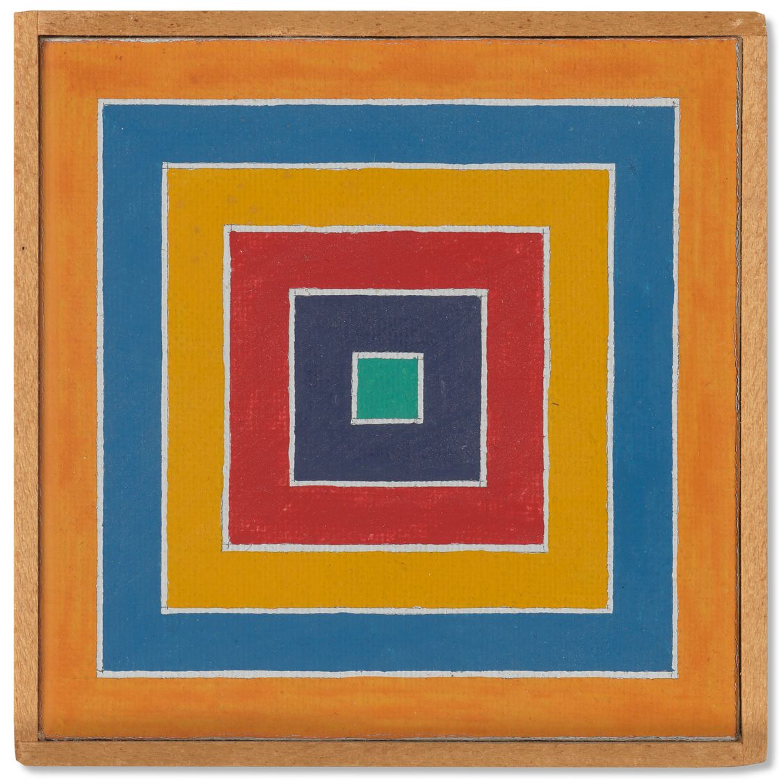 Frank Stella — Фрэнк Стелла, "Концентрический квадрат"