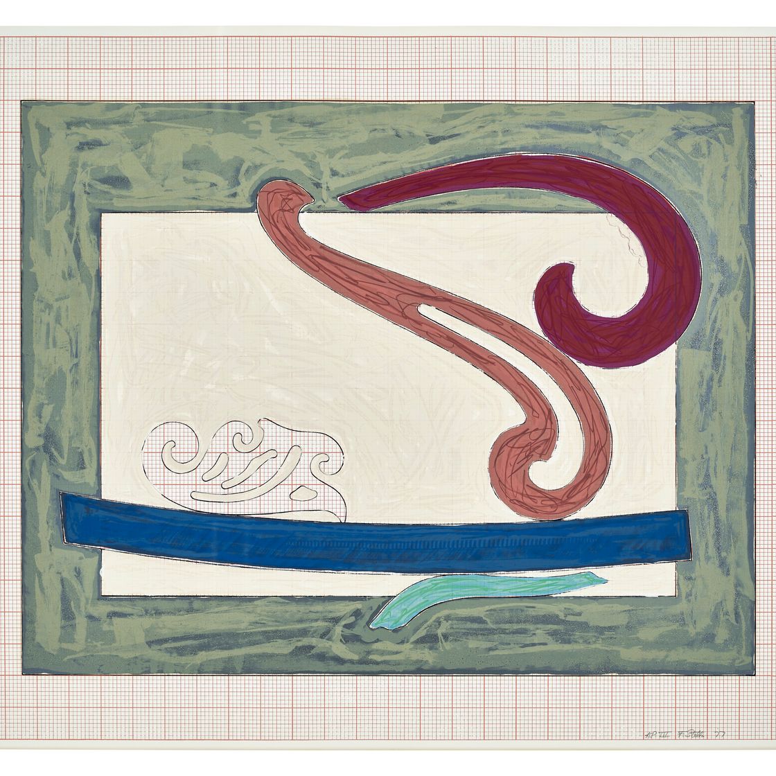 Frank Stella — Окинавский дятел Ногучи из серии "Экзотические птицы", изображение 1