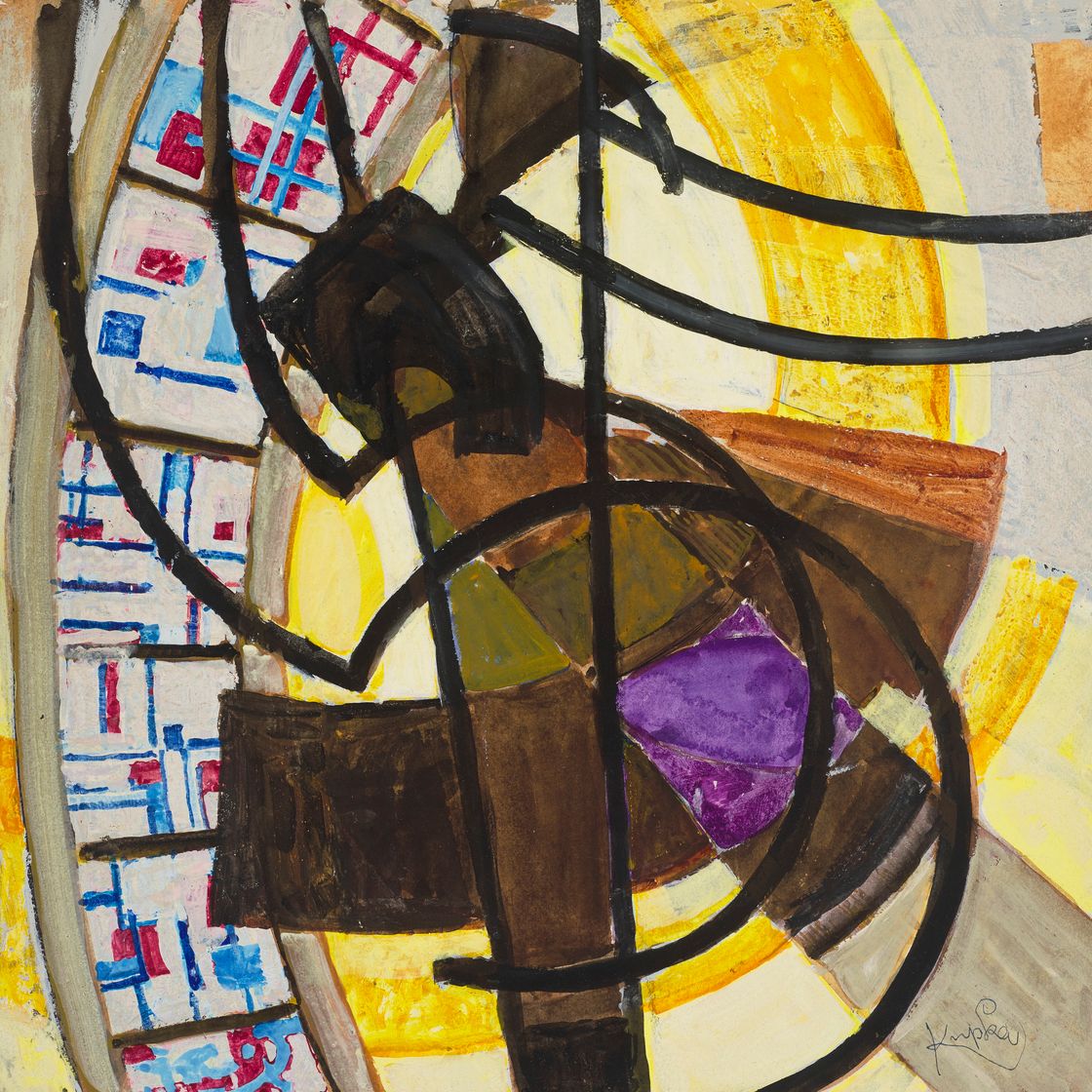 František Kupka — Этюд о строительстве I, изображение 1