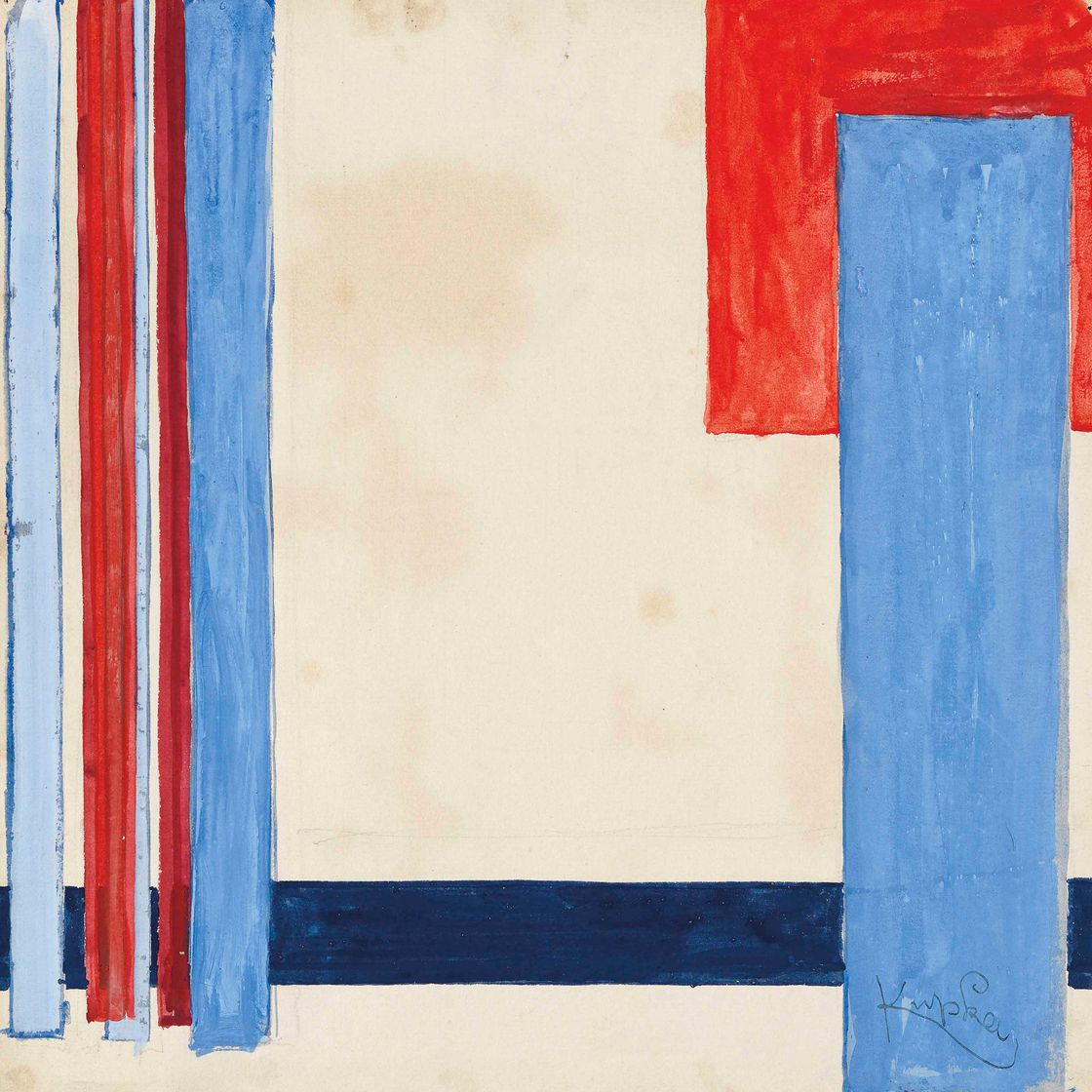 František Kupka — План "блю данс ле руж"