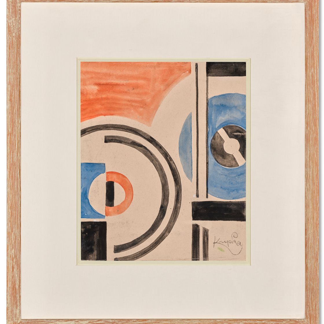 František Kupka — Этюд для "Циркуляров и прямолинейностей", изображение 4