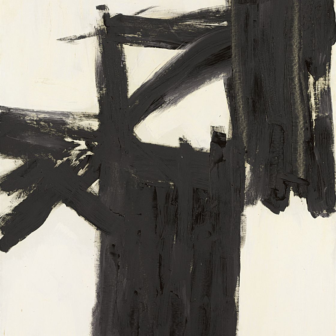 Franz Kline — Марс Черно-белый