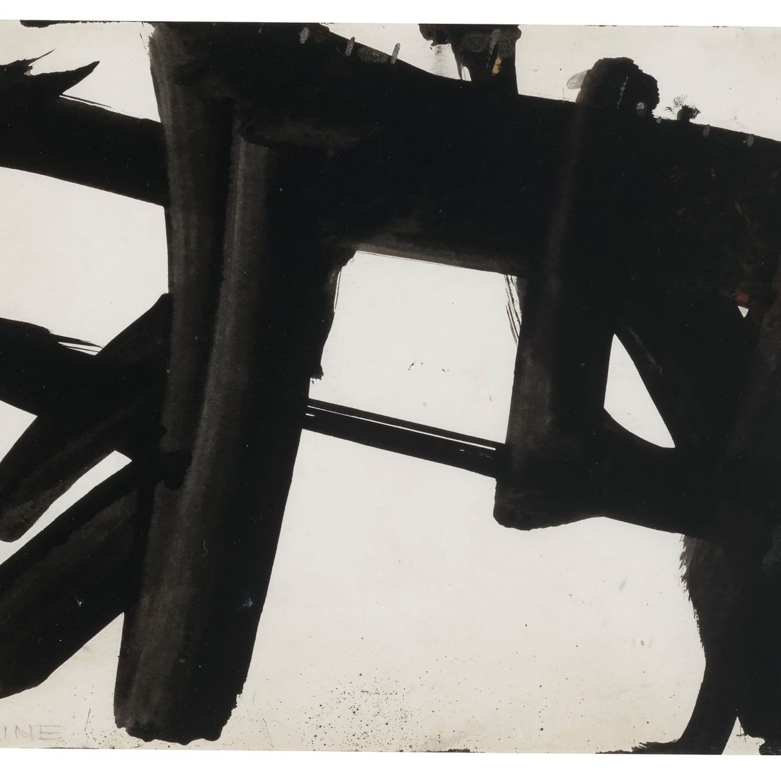 Franz Kline — Без названия, изображение 1