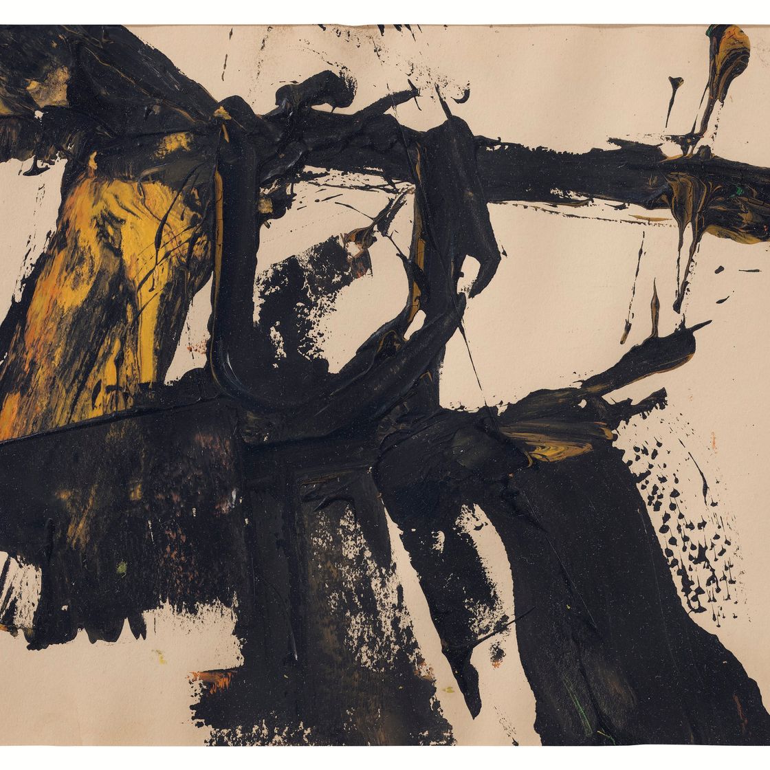 Franz Kline — Черно-белый, изображение 1