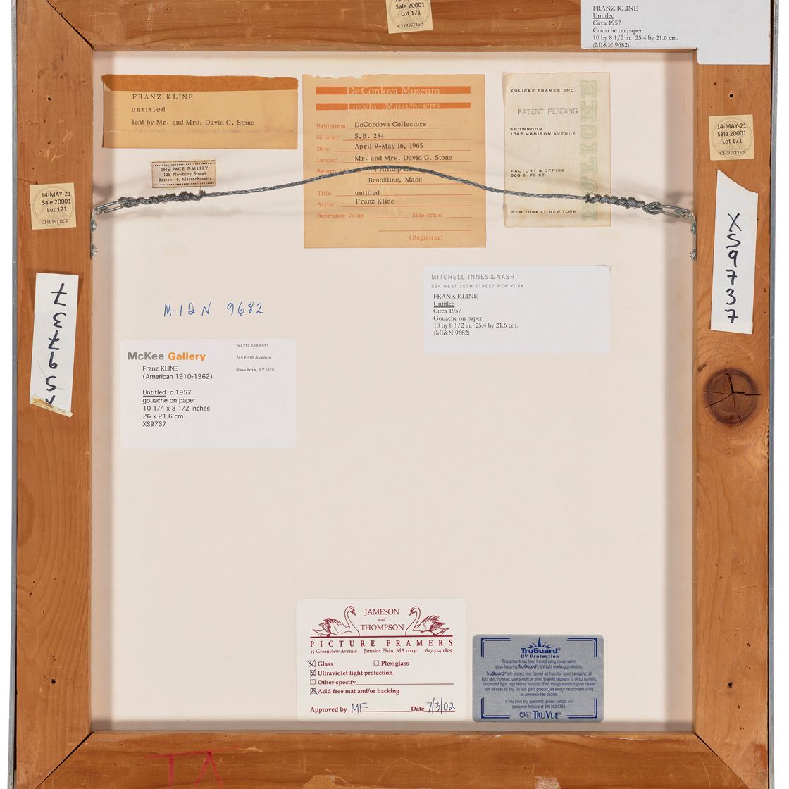 Franz Kline — Без названия, изображение 3