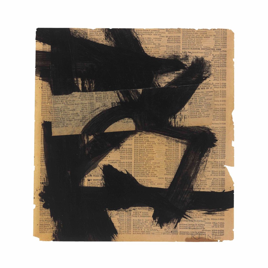 Franz Kline — Без названия
