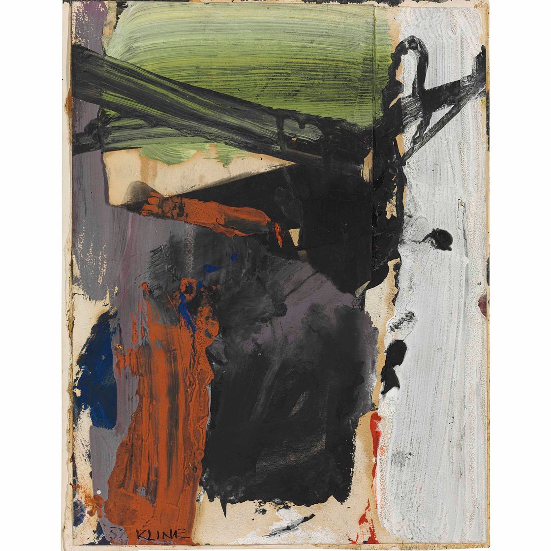 Franz Kline — Лавандовая ржавчина