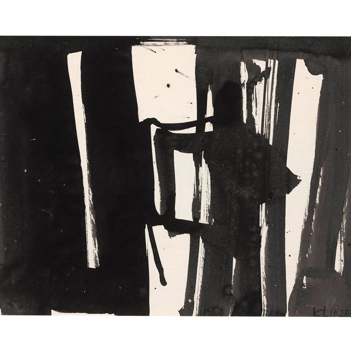Franz Kline — Без названия
