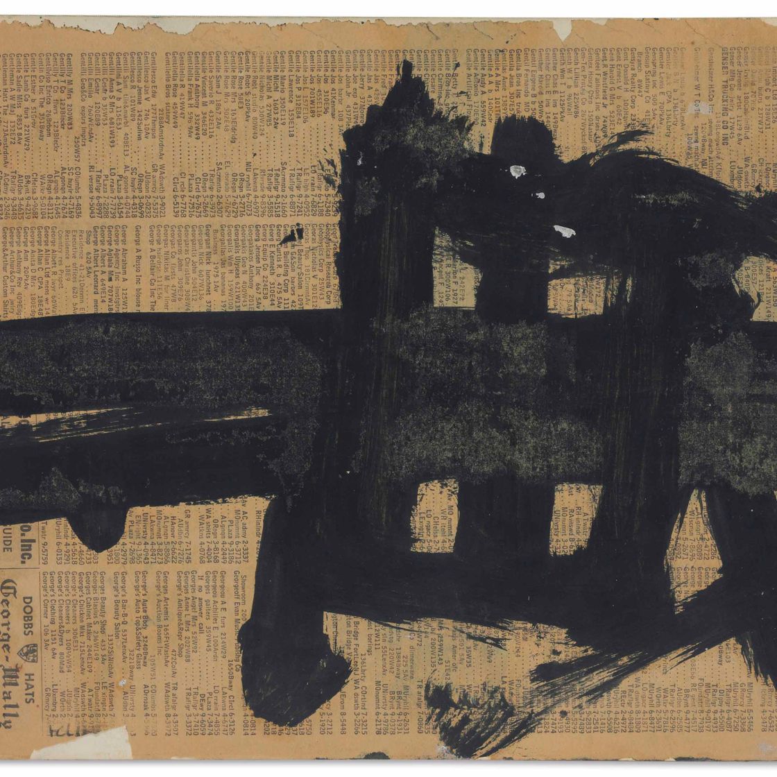 Franz Kline — Без названия