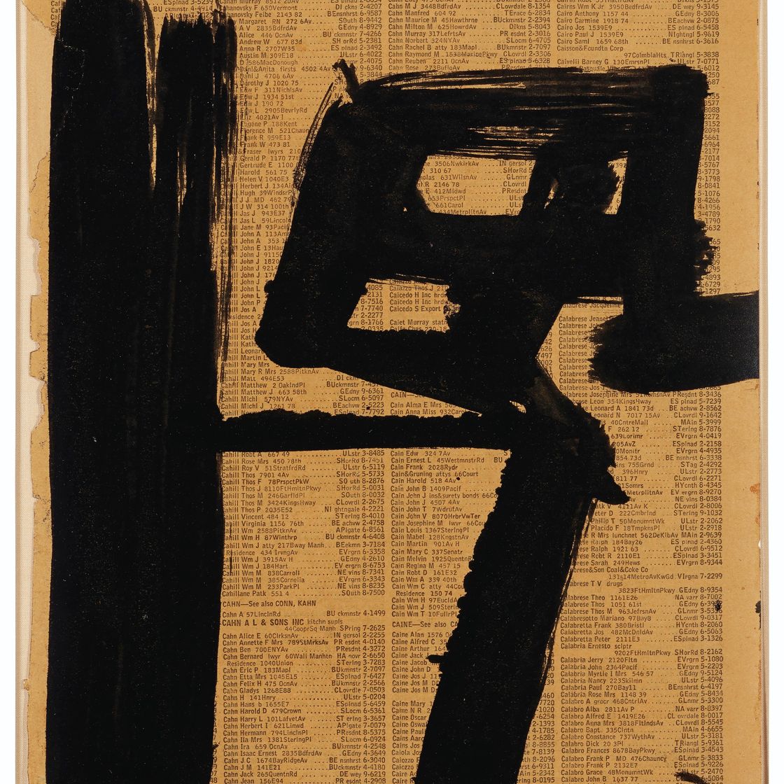 Franz Kline — Без названия
