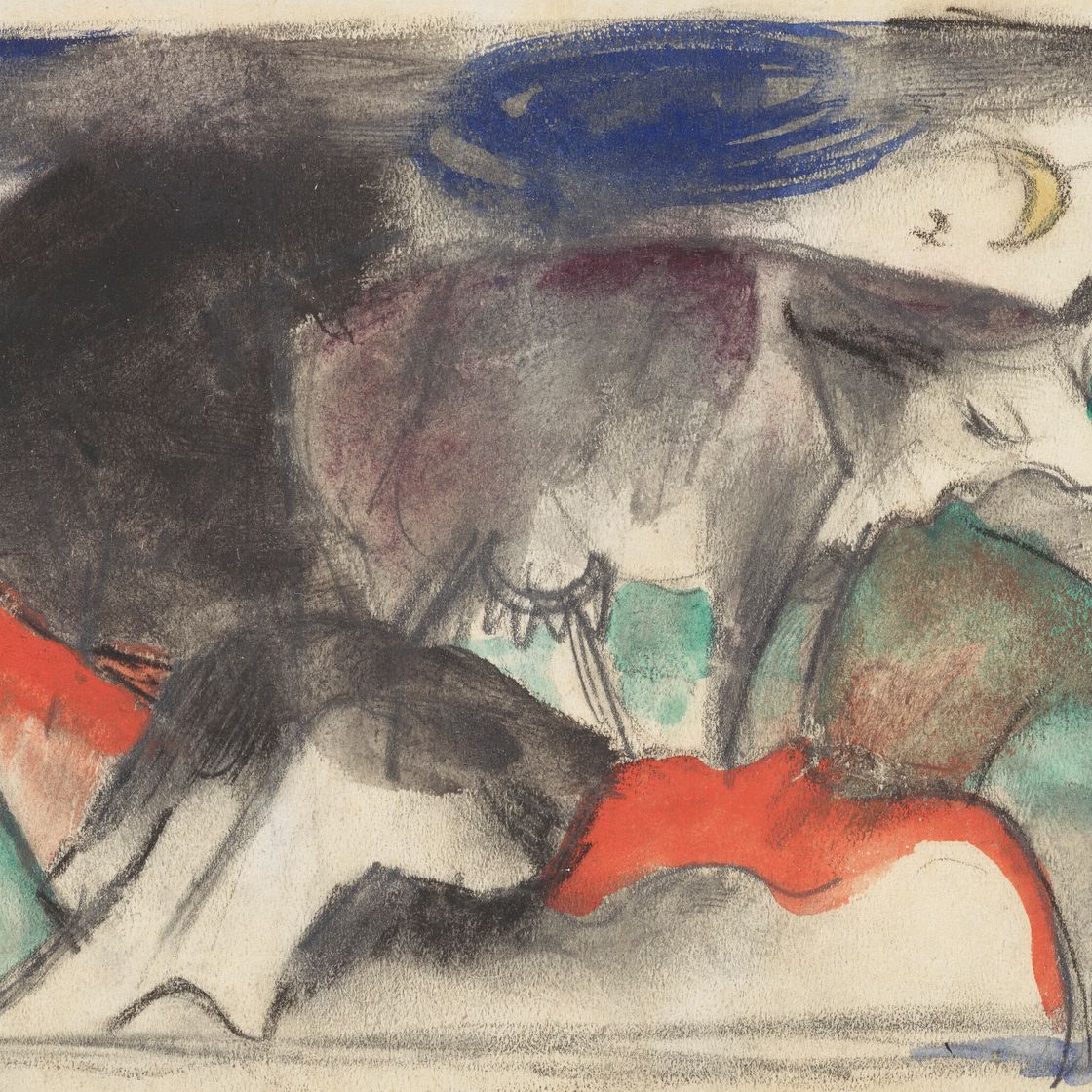 Franz Marc — Обжаренная кожура, изображение 1