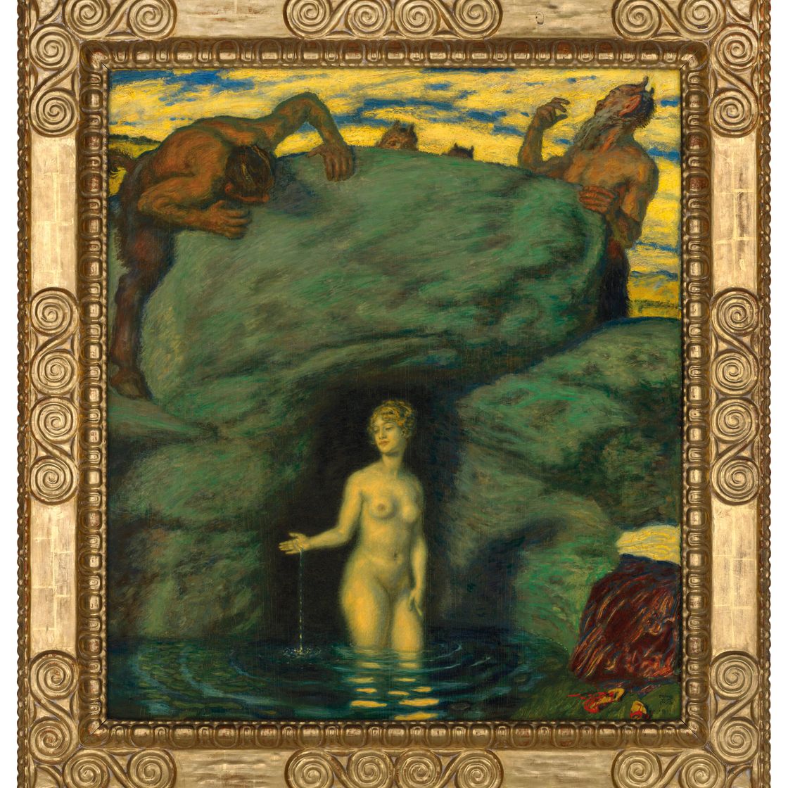 Franz von Stuck — Тихий голос фон Фаунена белаушта, изображение 2