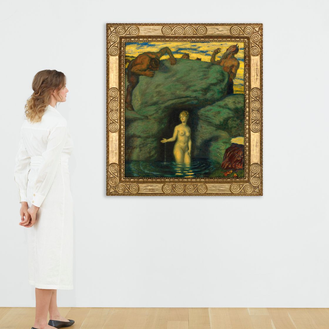 Franz von Stuck — Тихий голос фон Фаунена белаушта, изображение 4