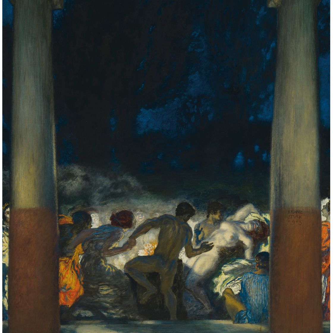 Franz von Stuck — Вакханалия, изображение 1