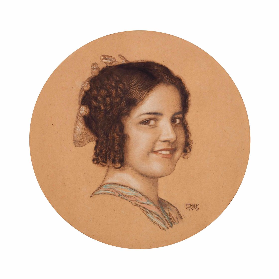 Franz von Stuck — Портрет Марии, дочери художника