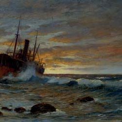 Fred — Грузовое судно село на мель