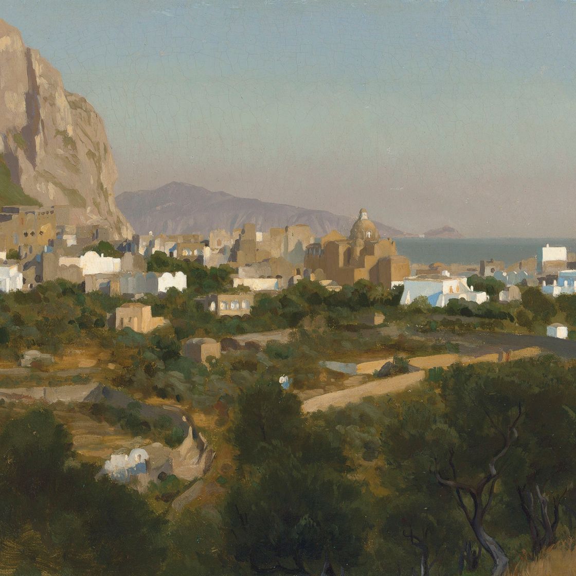 Frederic Leighton — Капри – Восход солнца