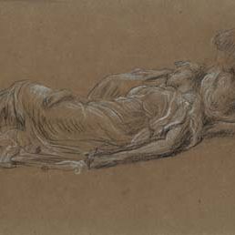 Frederic Leighton — Этюд для двух нимф в идиллии