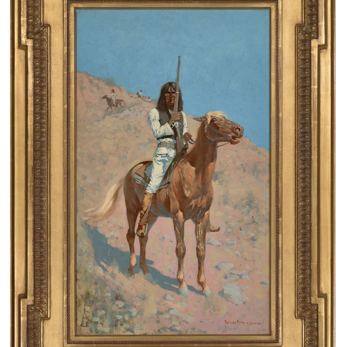 Frederic Remington — Апач, изображение 2