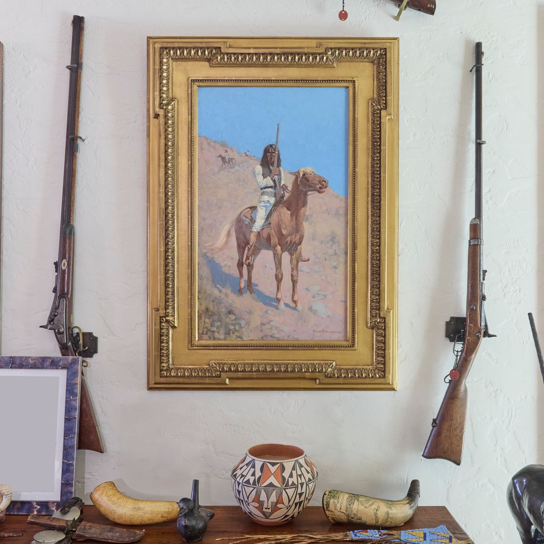 Frederic Remington — Апач, изображение 7