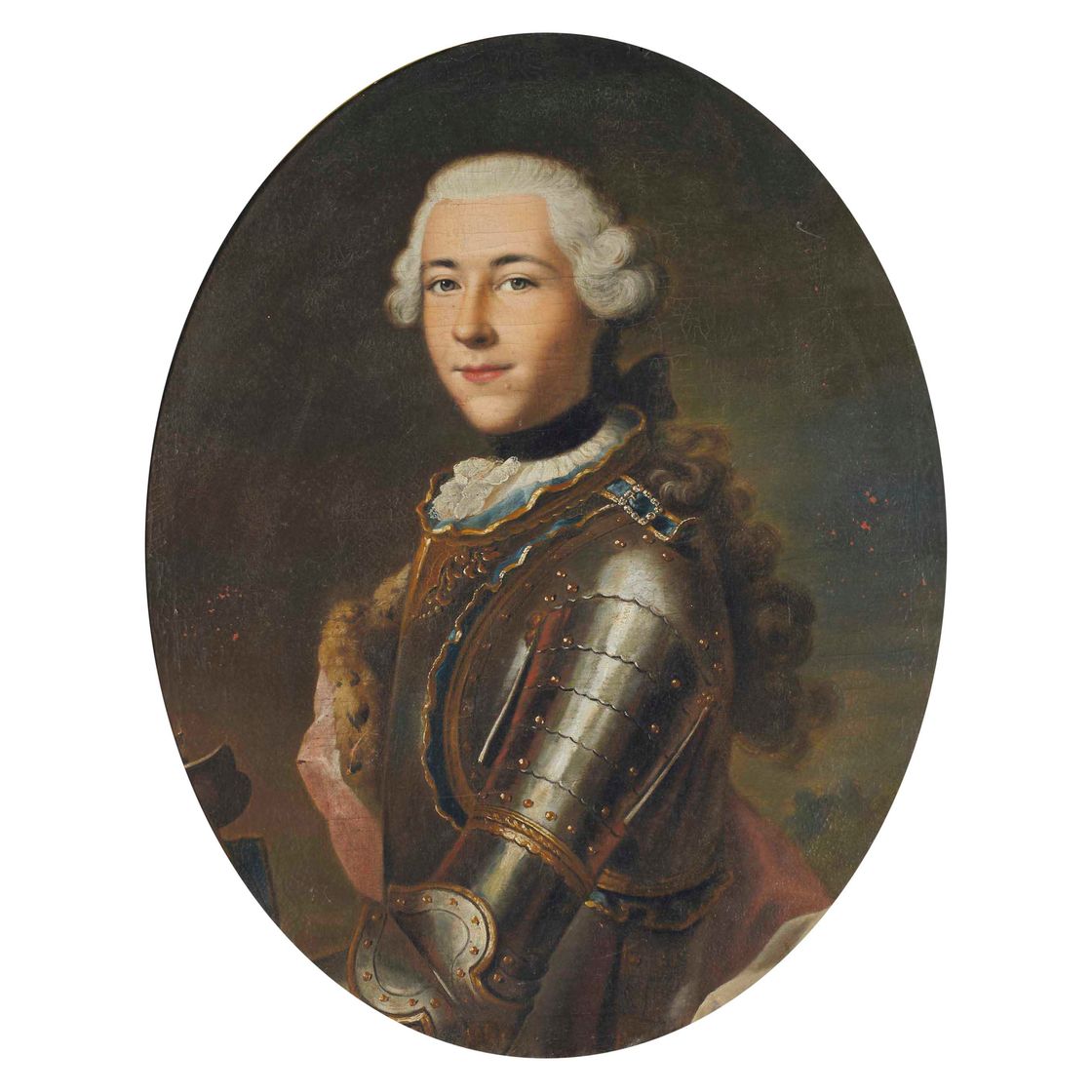 French School — Портрет Франсуа Ульрика де Шамизо (1732-?)