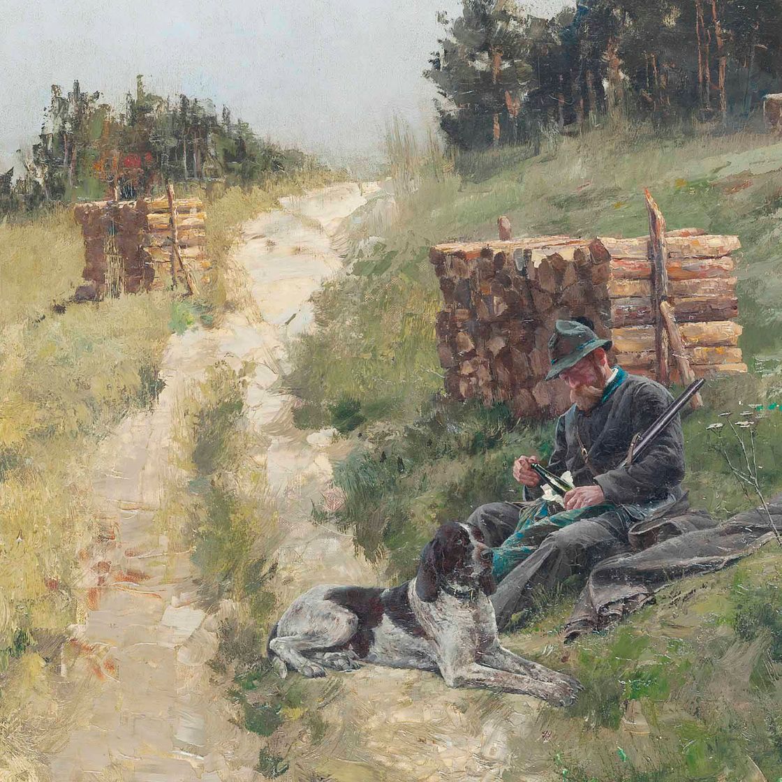 Friedrich — Охотник, принимающий освежающие напитки