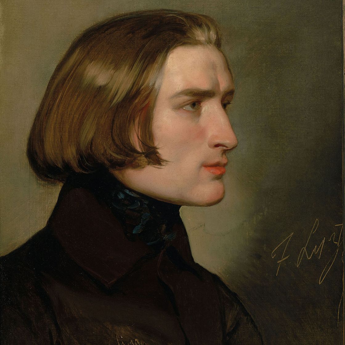 Friedrich — Портрет Ференца Листа (1811-1887)