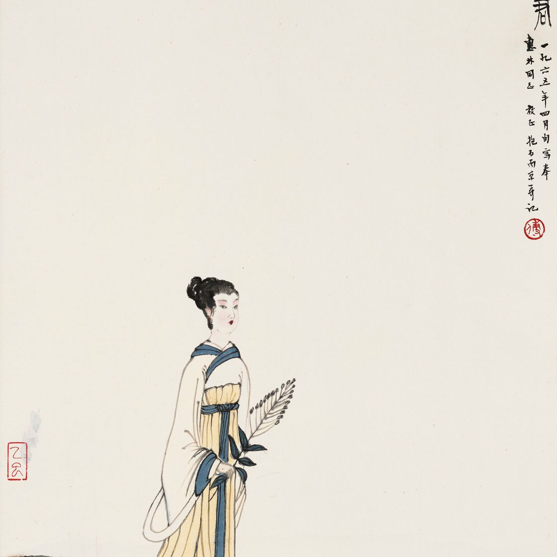 Fu Baoshi — Леди, изображение 1