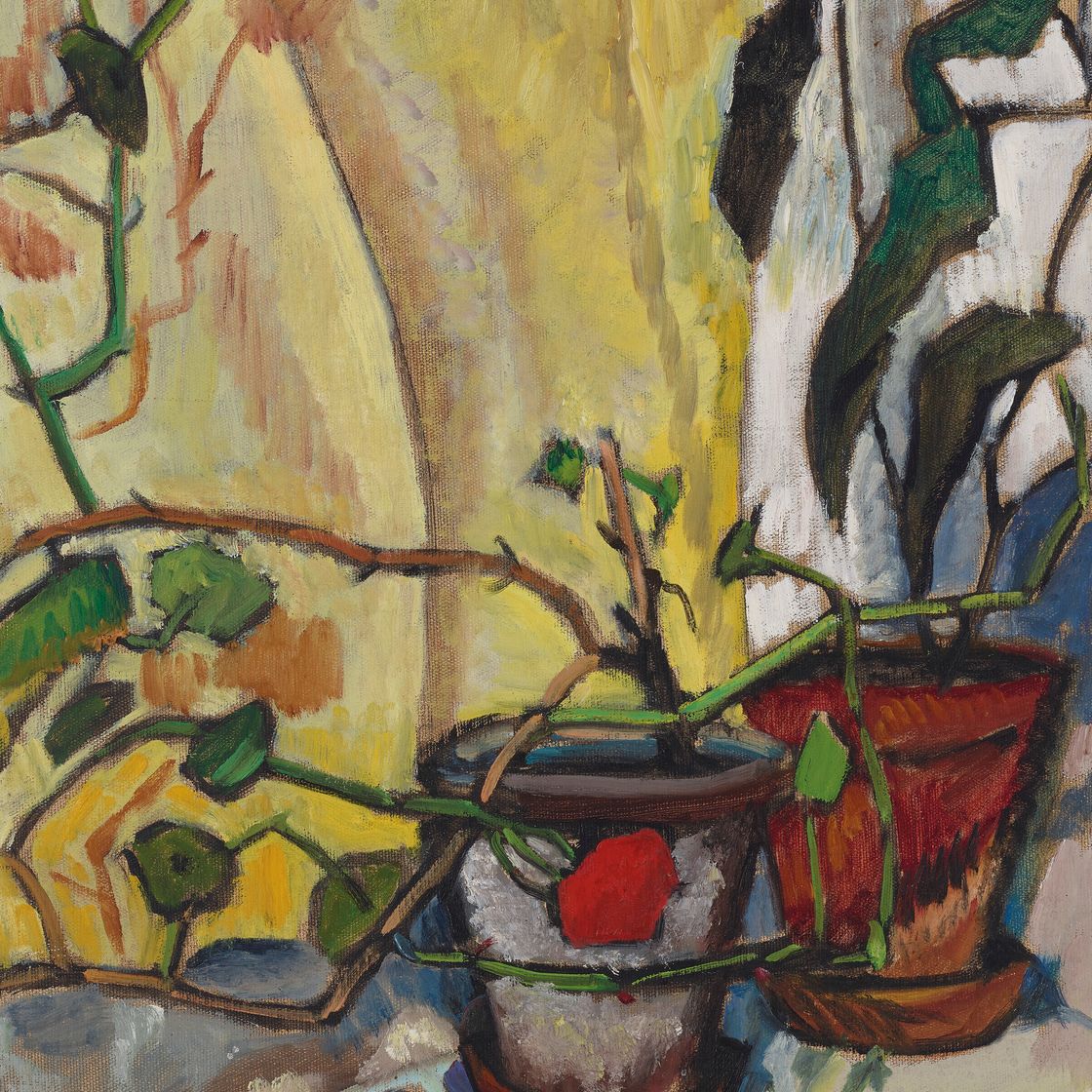 Gabriele Münter — Герань, изображение 1