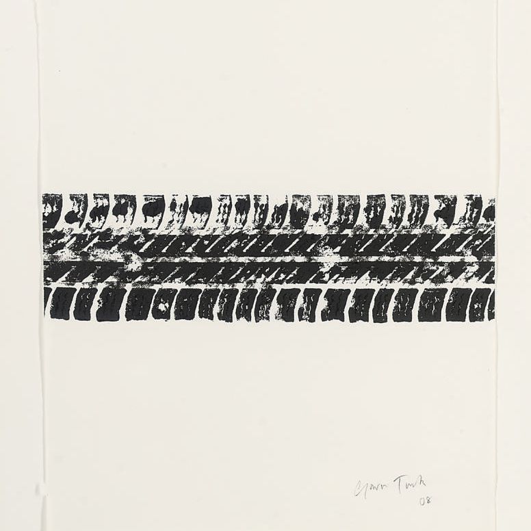 Gavin Turk — След от шины