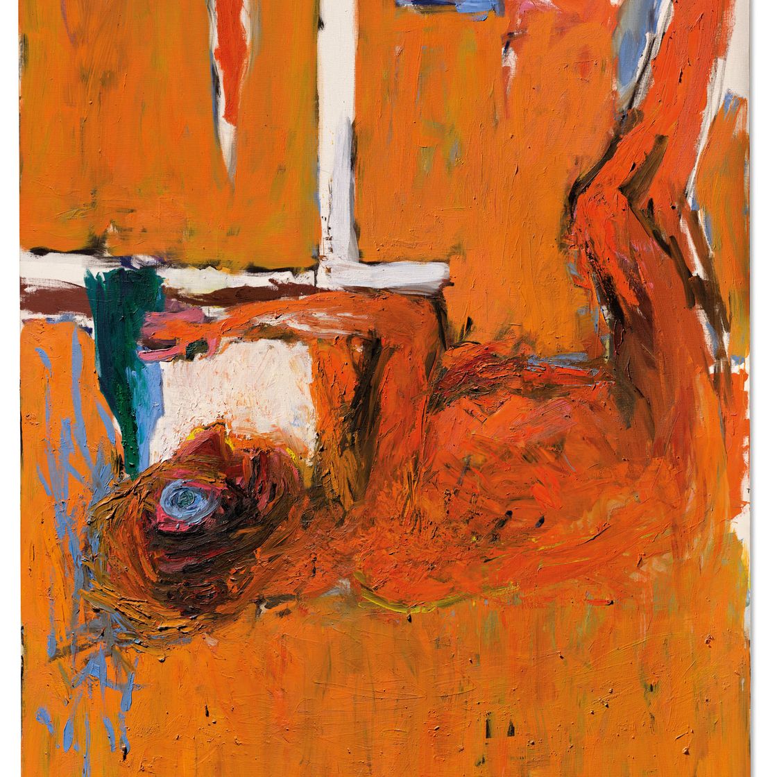 Georg Baselitz — Gebeugter Trinker [Заядлый пьяница], изображение 1
