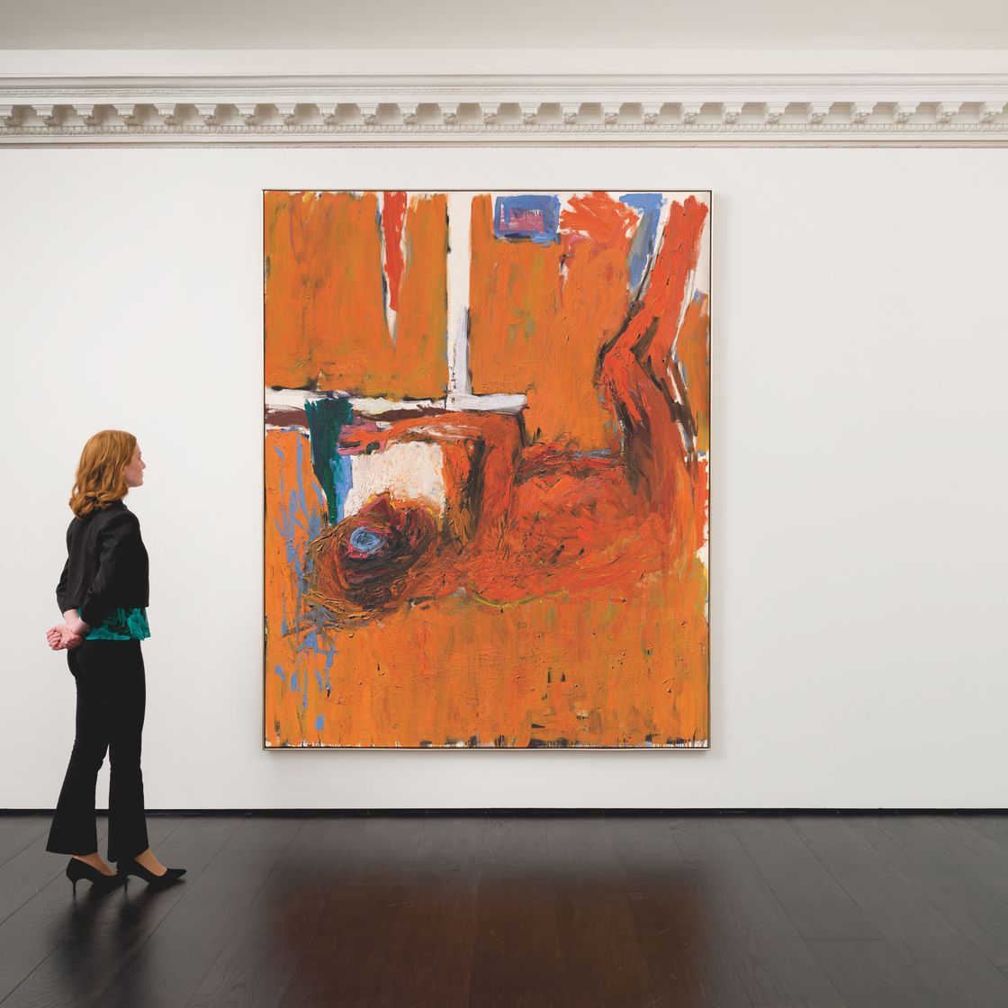 Georg Baselitz — Gebeugter Trinker [Заядлый пьяница], изображение 2