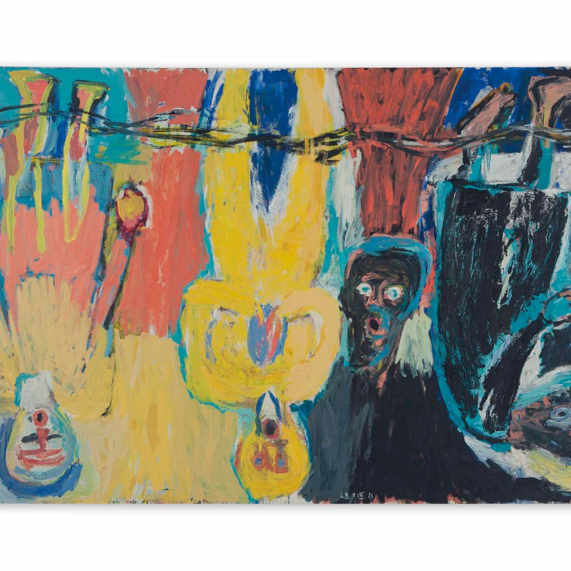 Georg Baselitz — Der Brückechor (Хор Брюке)