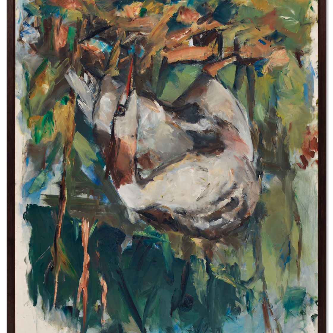 Georg Baselitz — Фингермалерей - Хаубентаучер (Пальцевая роспись - Большая хохлатая поганка)