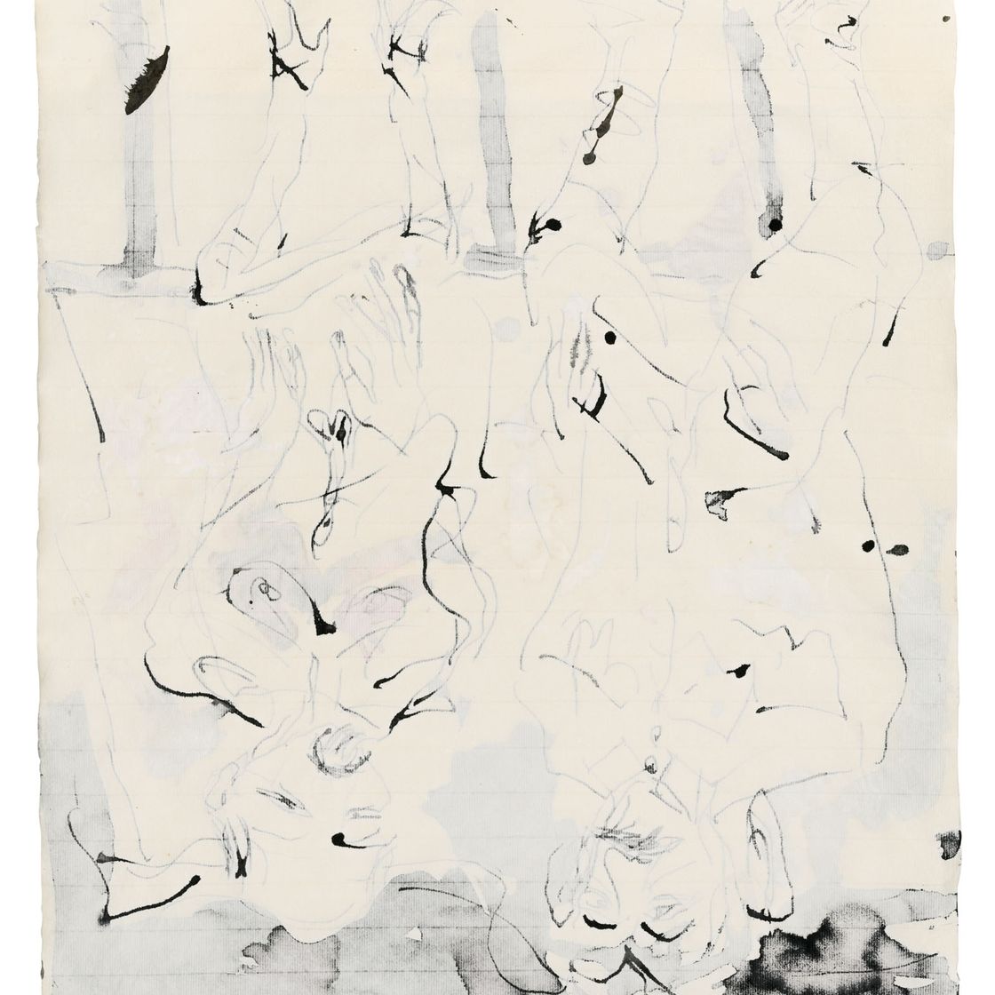 Georg Baselitz — Фрэнк и Люциан на пленэре (Фрэнк и Люциан на пленэре), изображение 2