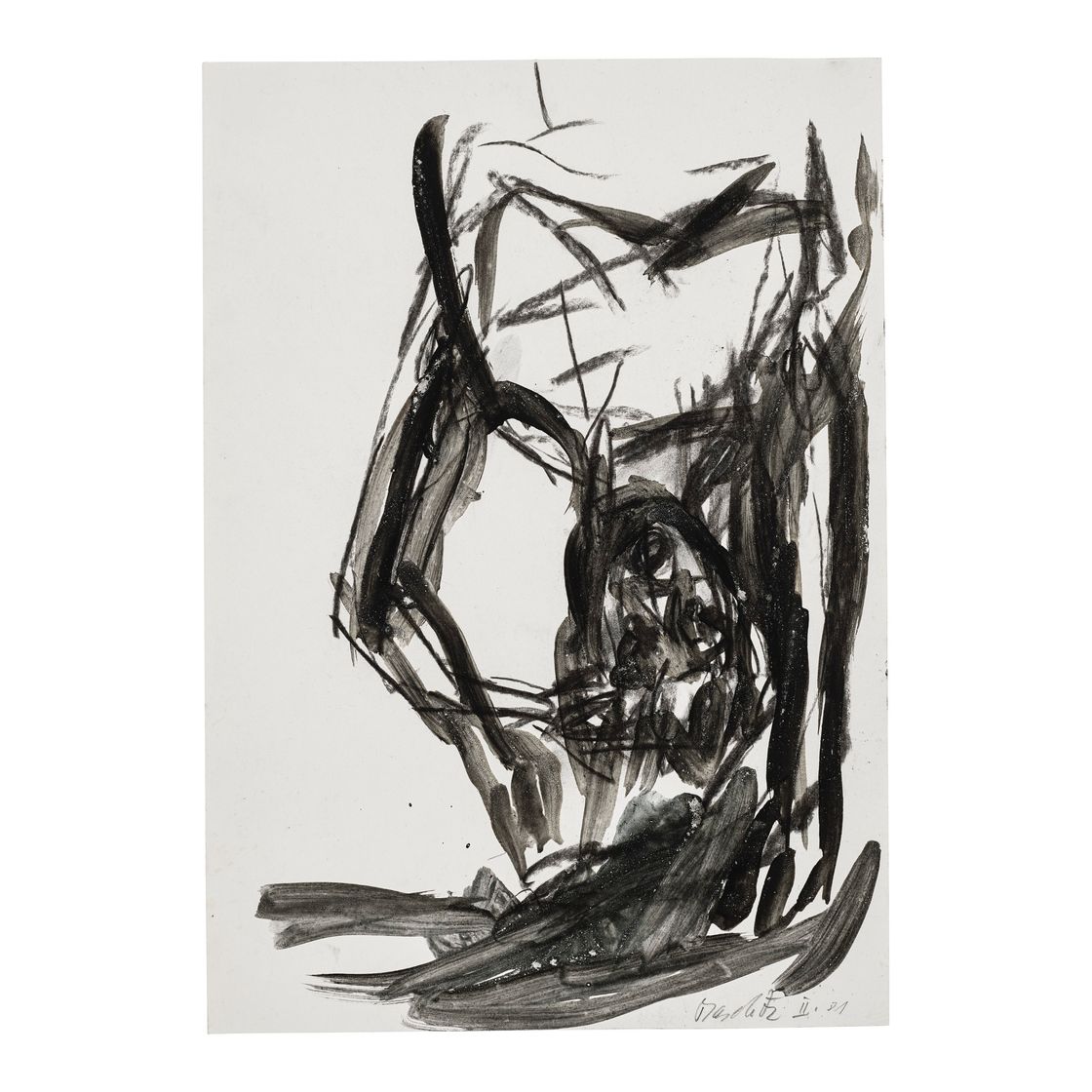 Georg Baselitz — Без названия (Strandbild)