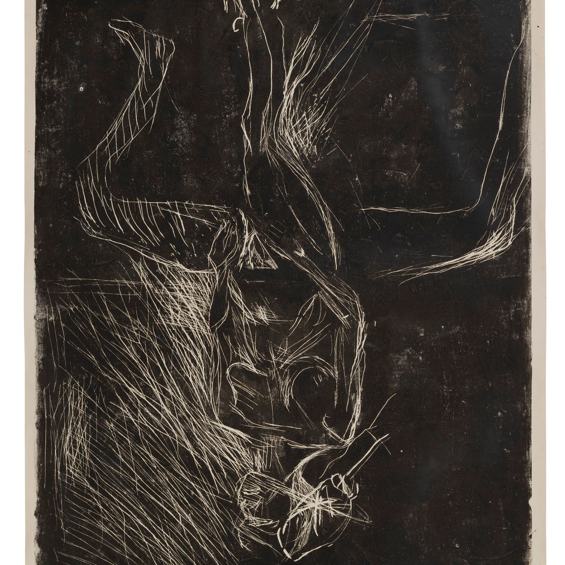 Georg Baselitz — Драйбайнигер Акт, изображение 1