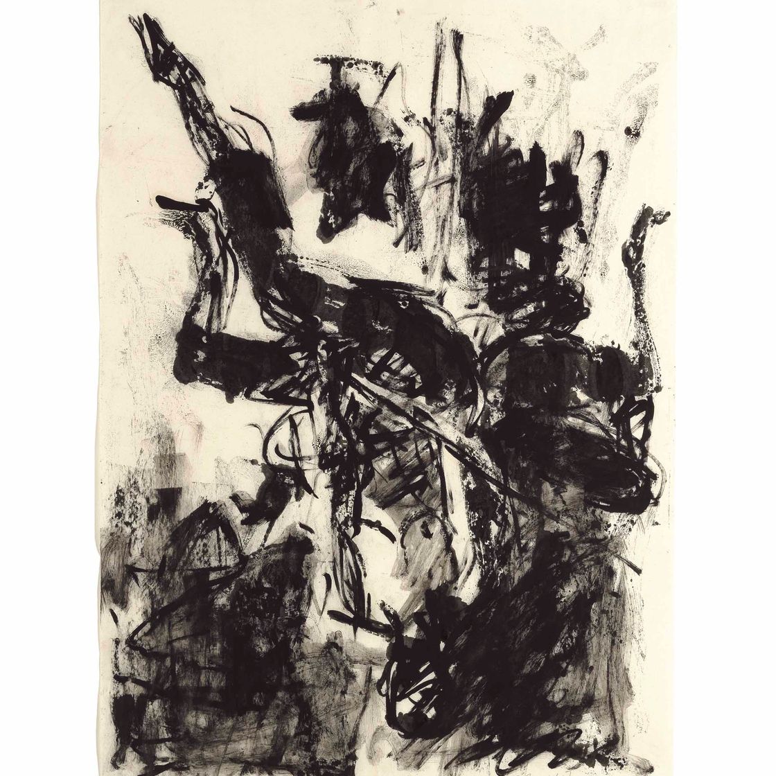 Georg Baselitz — Ситцендер Акт (Лось)