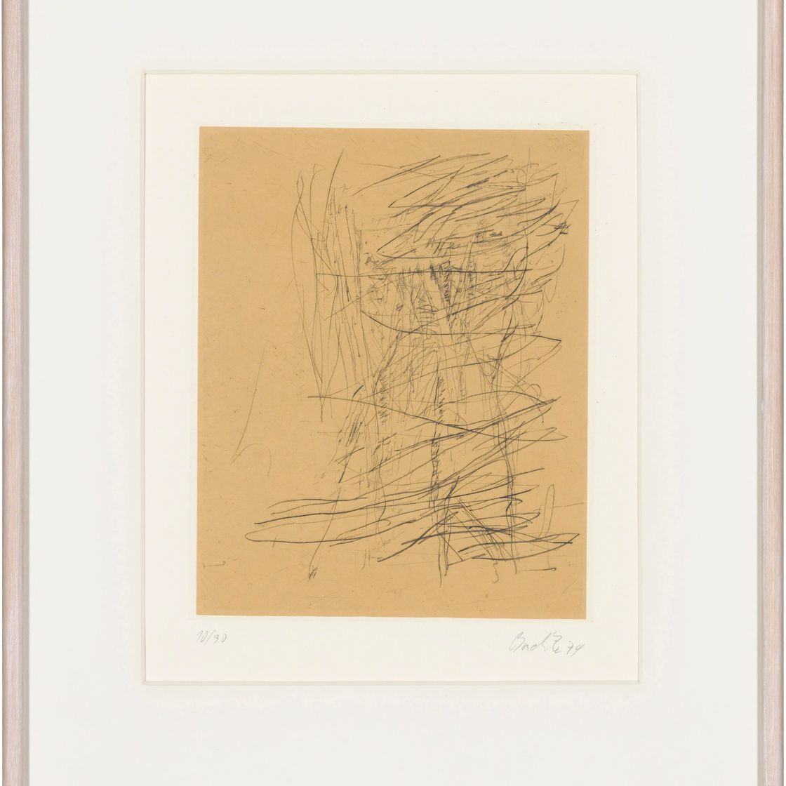 Georg Baselitz — Восемнадцать тарелок, от: Bäume, изображение 2