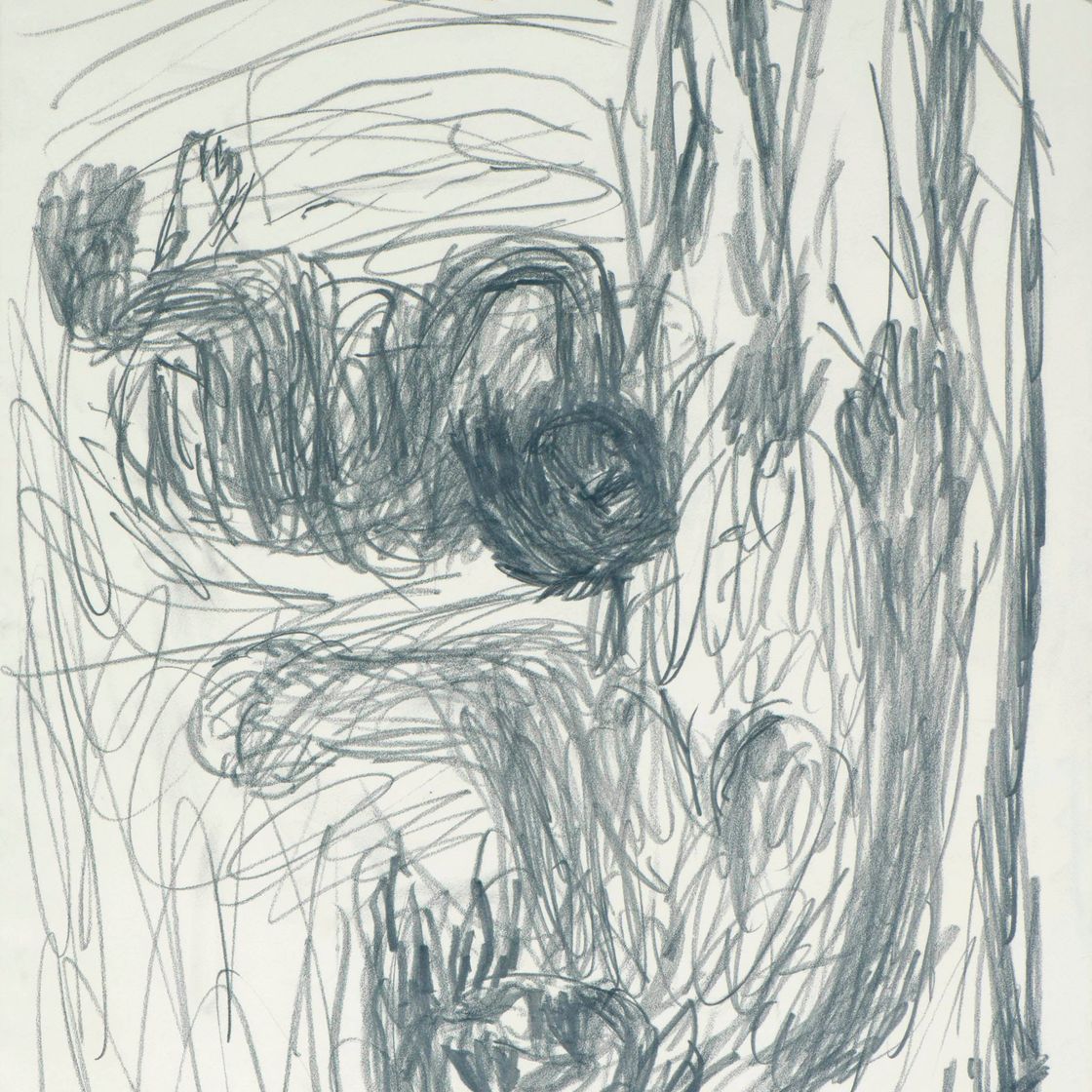 Georg Baselitz — Без названия, 21.XII.1985