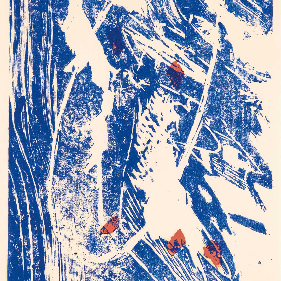 Georg Baselitz — Без титульного листа, 6 выпуск для портфолио Adler (Jahn 176)