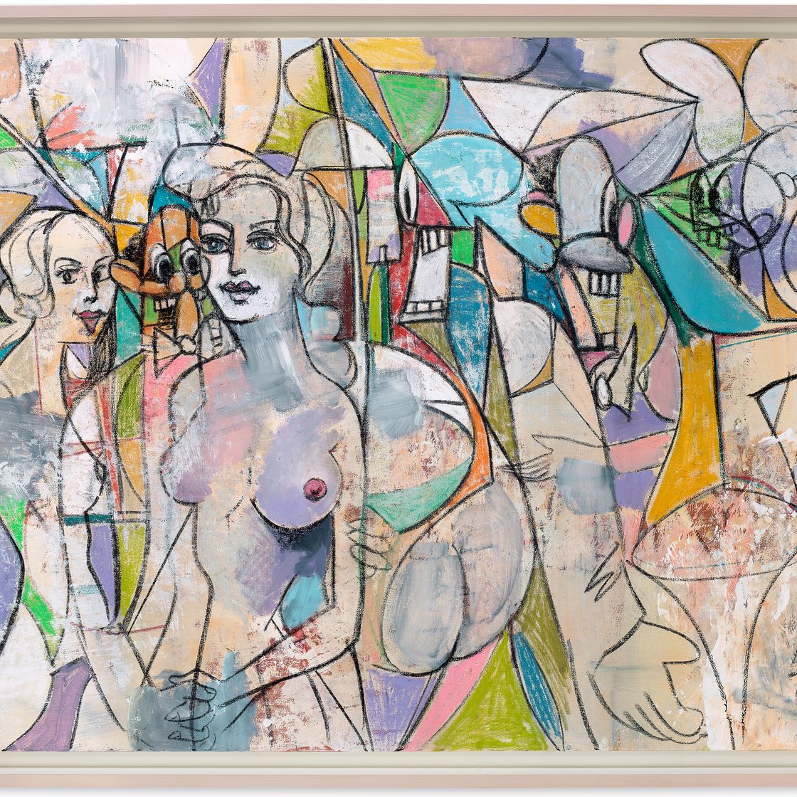 George Condo — Линейное соединение, изображение 2