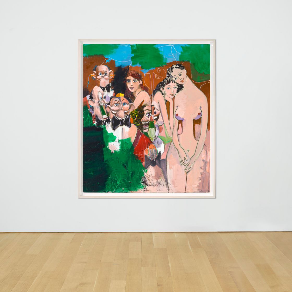 George Condo — Руководители и их жены, изображение 2